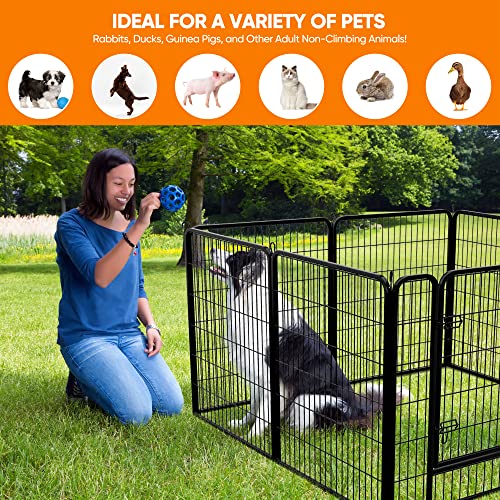 image for Nova Microdermabrasion Dog Playpen Dog Pen Dog Fence 8 Panels 40