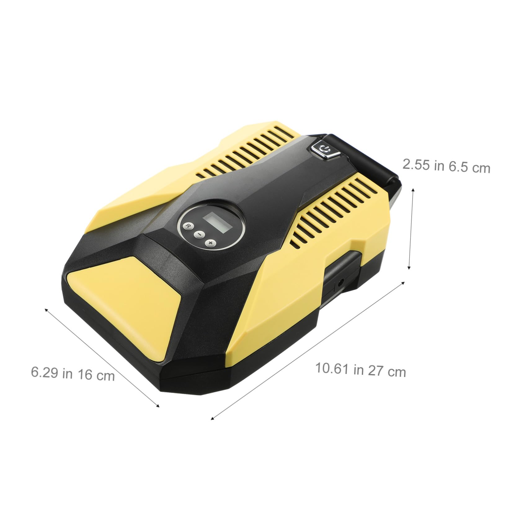 Mikikit Inflador de Neumáticos Portátil para Coche 12v 120w con Manómetro