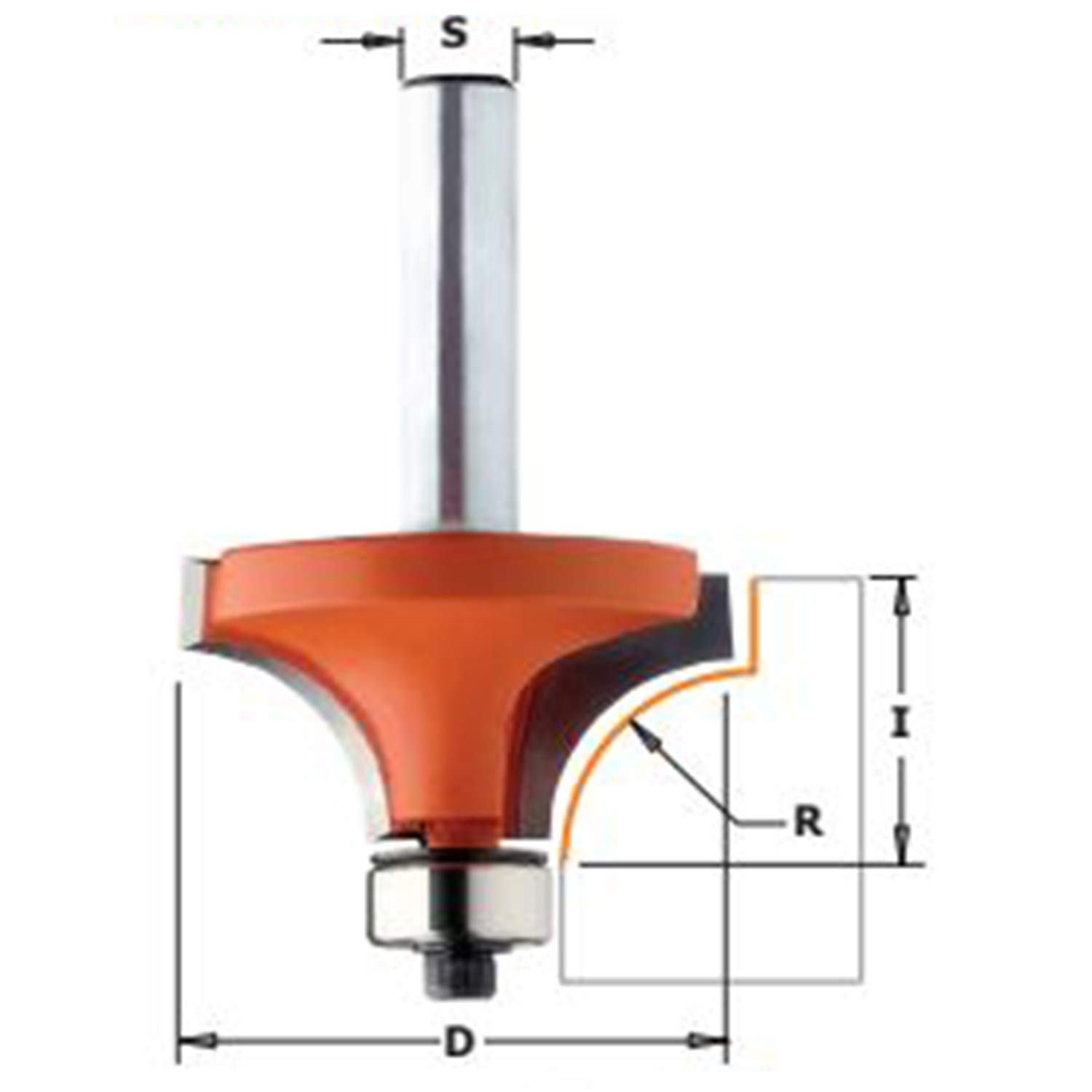 CMT Orange Tools 938.254.11 tools, Grigio/Arancio