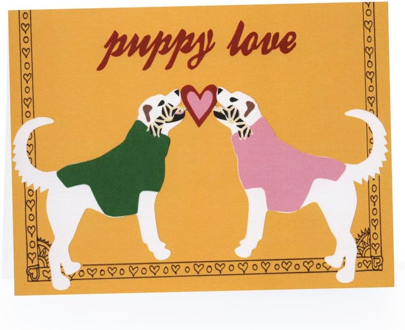 Puppy Love Blank Card