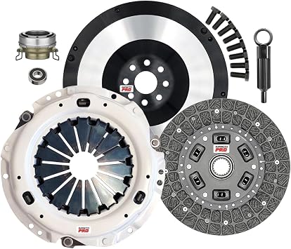 ClutchMaxPRO Heavy Duty OEM Clutch Kit with Chromoly Flywheel Compatible with 2001 2002 2003 2004 2005 Lexus IS300 3.0L 6cyl 2JZ-GE 5-Speed CP16095HDLSF-CK