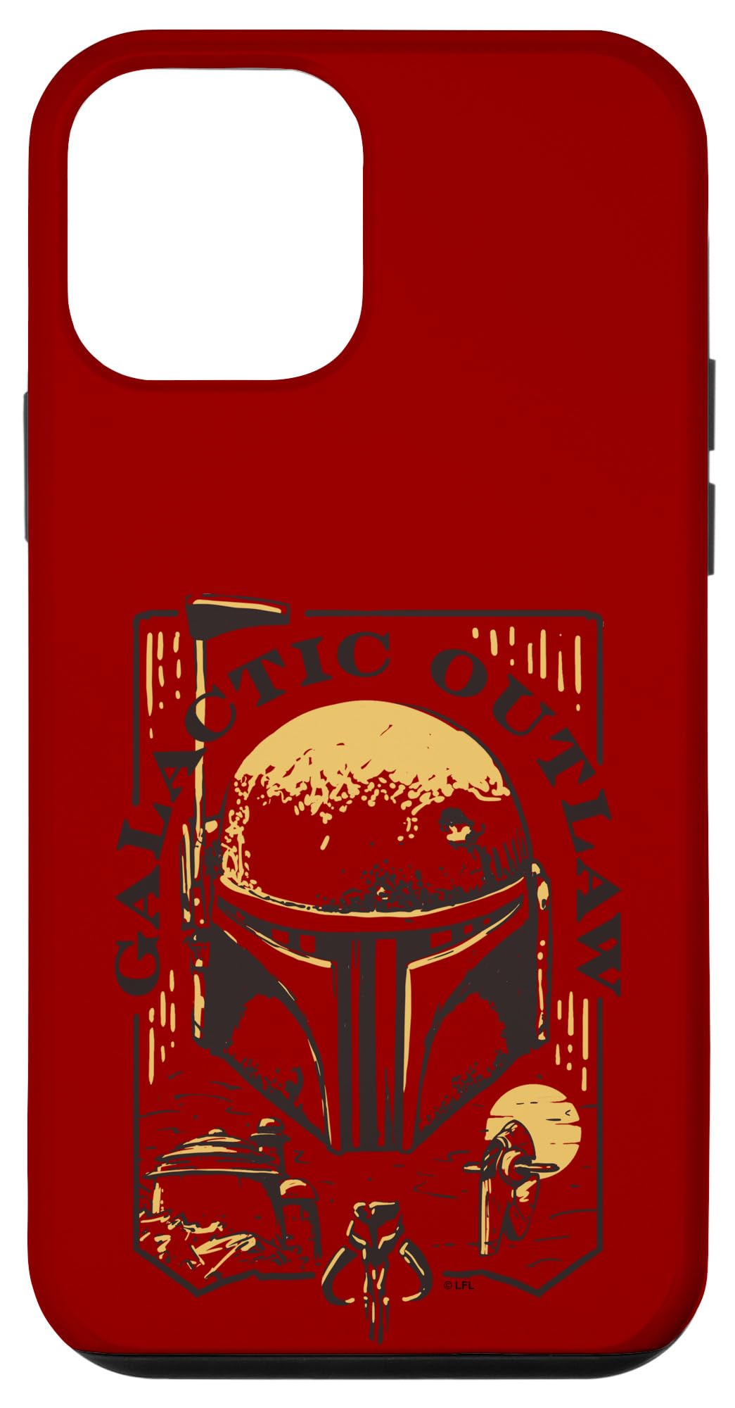 Coque iPhone 12 mini Star Wars Boba Fett anti-rayures