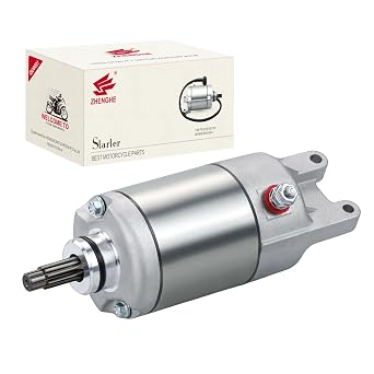 Starter Motor Compatible with Honda FourTrax 300 TRX300 TRX300FW ATV 1988-2000 TRX250 1987 ATC250 SX ATC 250 ES Big Red 246cc 31200-HC4-023 31200-HC4-033 SM13213 128000-4400