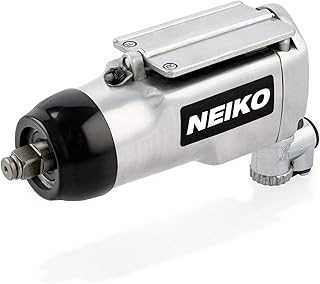 Neiko 30088A 3/8" Drive Butterfly Impact Wrench, 75 Foot/Pound High Power Outlet Air Wrench, 10,000 RPM Pneumatic Impact Wrench, 1/4” Air Inlet 3/8” Air Hose Size Pneumatic Tool for Mechanics
