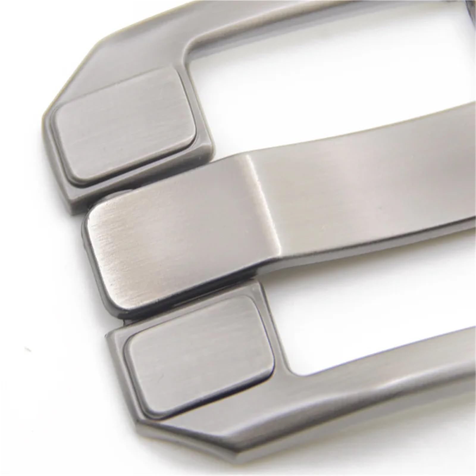 4 pezzi di diametro interno 40 mm fibbie ad ardiglione for cinture da 3,8 cm fibbia for cintura casual uomo in lega zinco for parti artigianali in pelle Per Cinture