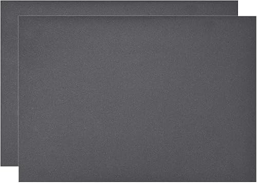 Miniatura 8 de uxcell Hojas de lijado de grano 180 de 9 x 11 pulgadas, papel de lija de carburo de silicio húmedo y seco para muebles de madera, pulido de metal,