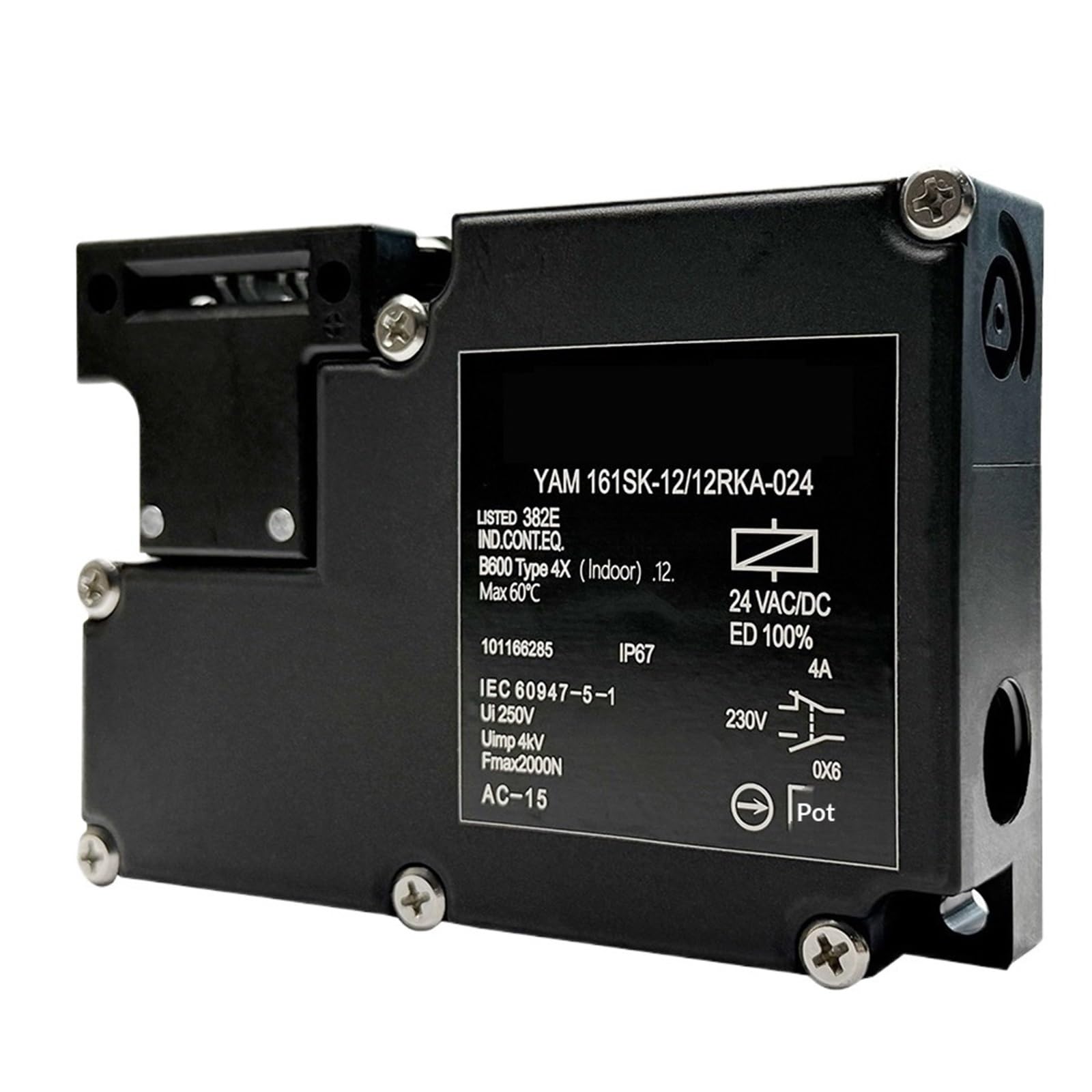 Przełącznik drzwi, Przełącznik Drzwiowy Zamka Elektromagnetycznego YAM161CC-24RK-024 do drzwi do szafek(YAM161ST -24RK-024)
