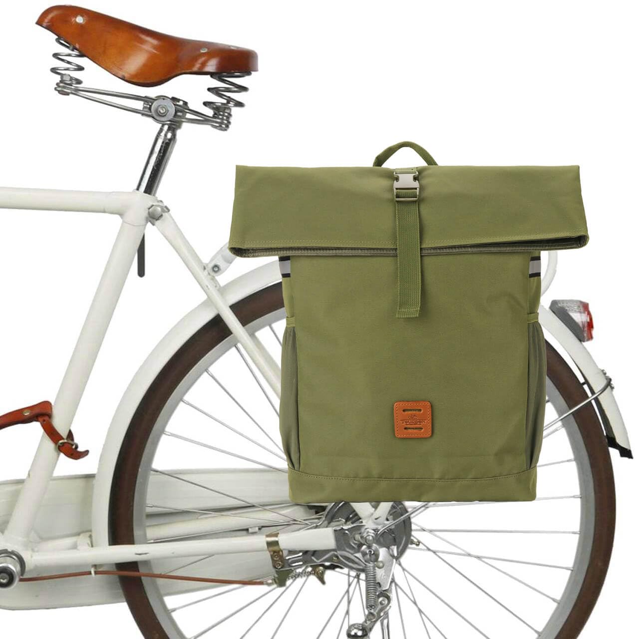 Amazon.co.jp: TOURBON パニアバッグ 自転車リアバッグ サイドバッグ