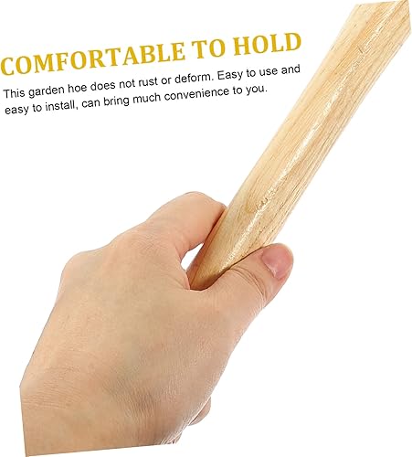 Miniatura 5 de Juego de azadas de jardín robustas 2pcs azada para hortalizas al aire libre flor agricultura herramienta de jardinería