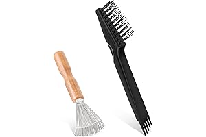2 PCS Hair Brush Cleaner Tool: Mini Hair Remover for Brush and Comb