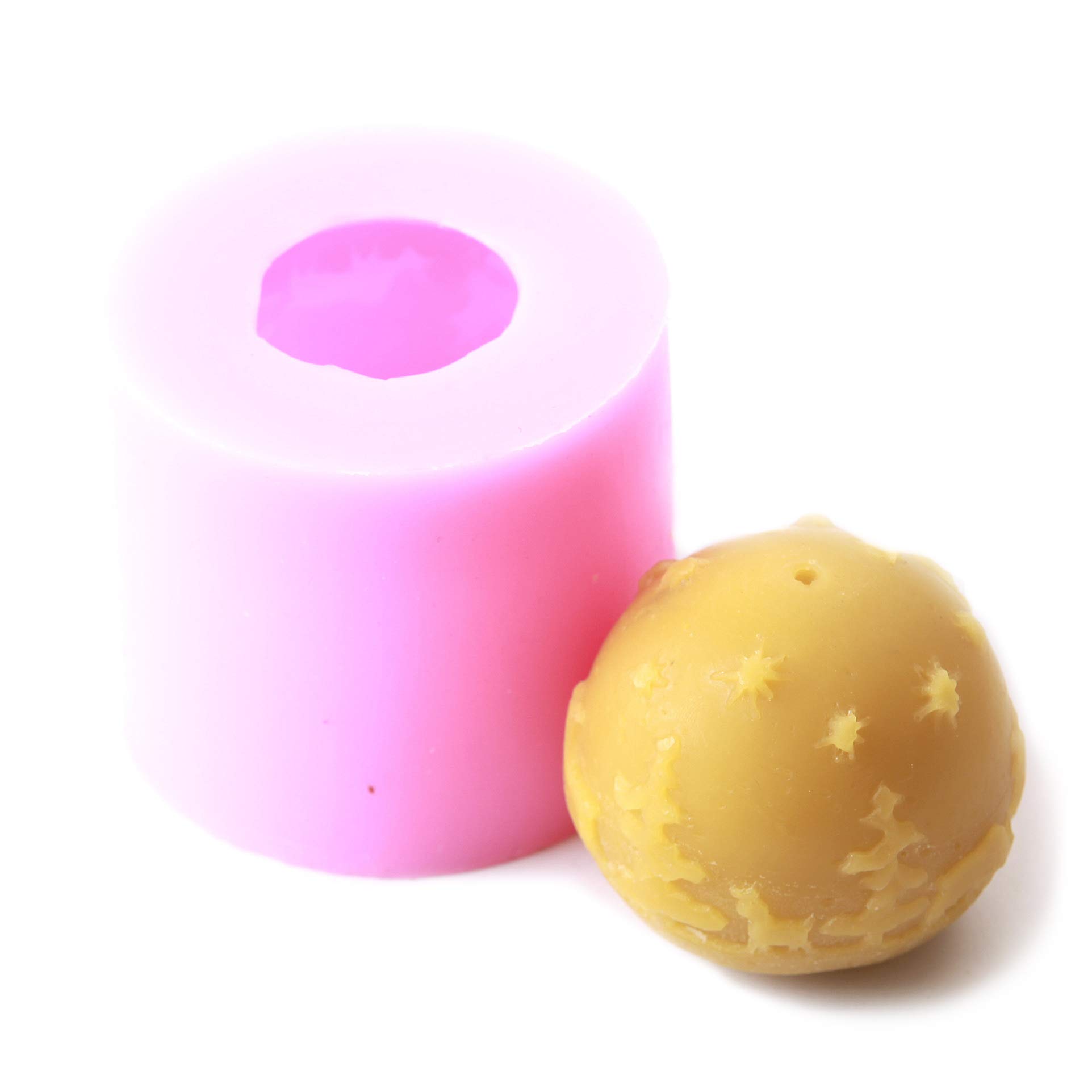 Round Christmas Silicone Mould