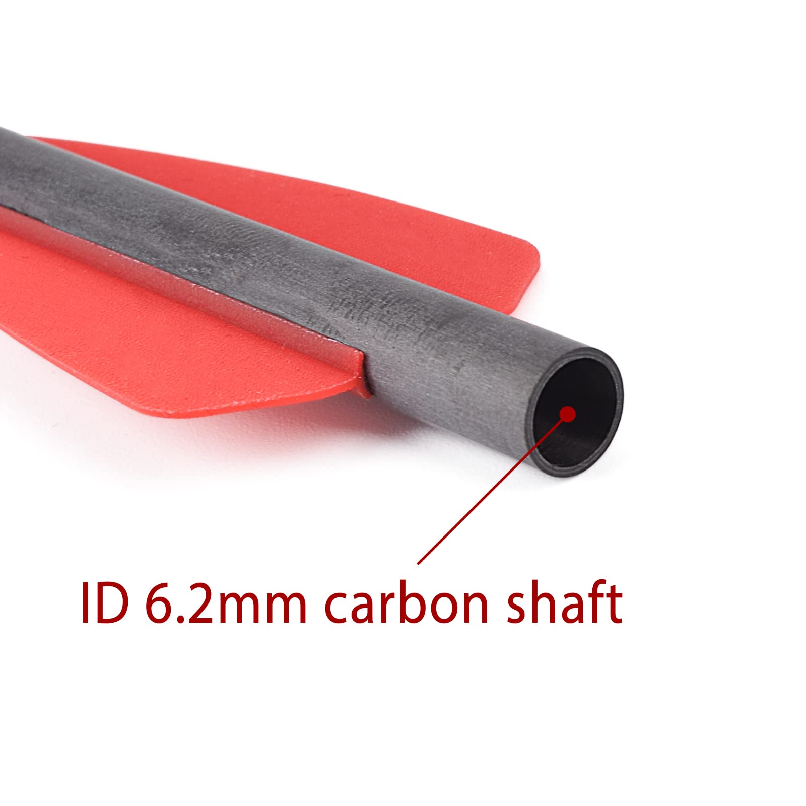 NIKA ARCHERY Lot de 12 boulons d'arbalète en carbone de 38,1 cm - Convient pour la chasse à l'arc EK Cobra RX - Pour la chasse à l'arc en plein air