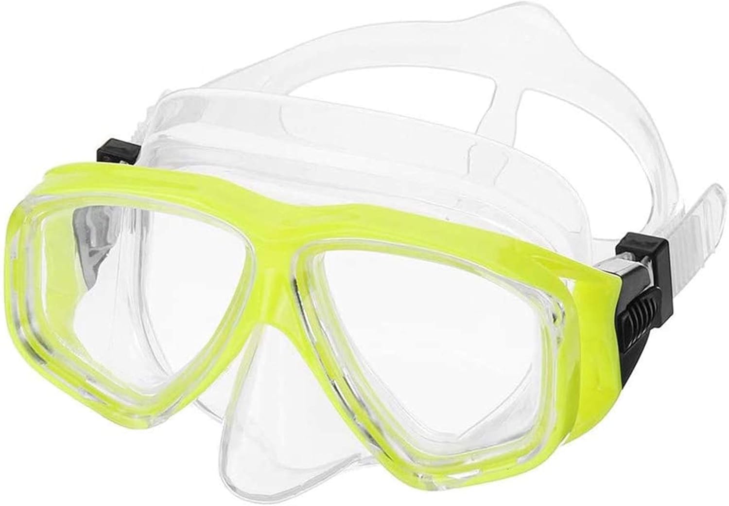 GeRRiT Diving Mask Diving Goggles Adjustable Glasses Silicone Swimming Diving Scuba Anti-Fog Goggles Mask Snorkel Professional Scuba Mask