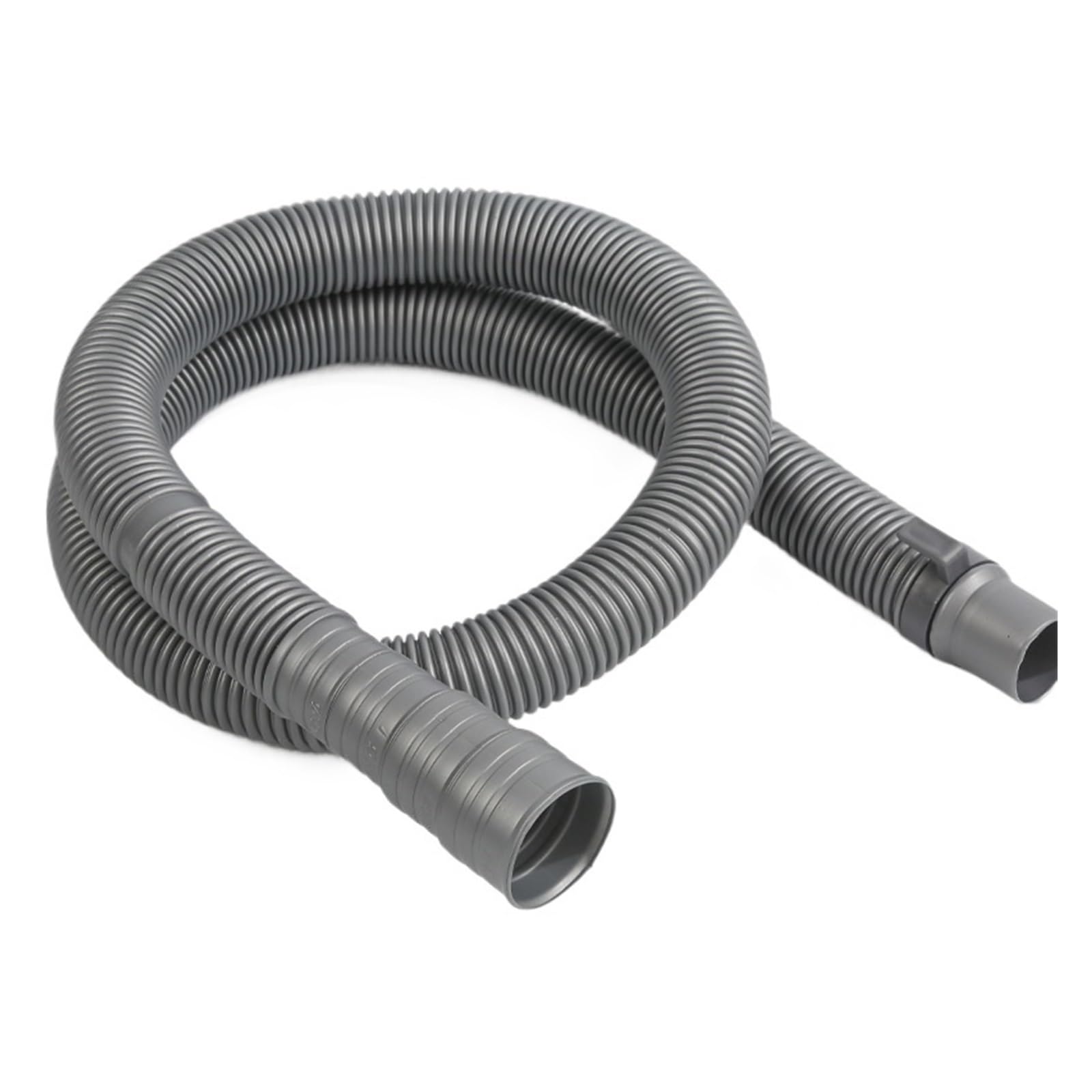 Rshechufbfg Grey 1.2M Eva 4Ft Waste Water Drain Hose Pipe,Compatible For Washing Machine(Grey 1.2M Eva)