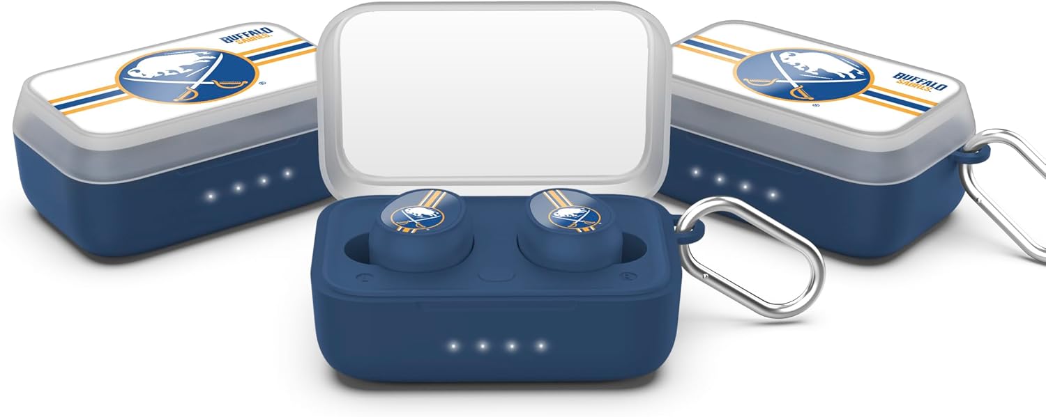 SOAR NHL Wireless Sport Earbuds: Comfortable Fit & Convenient Charging