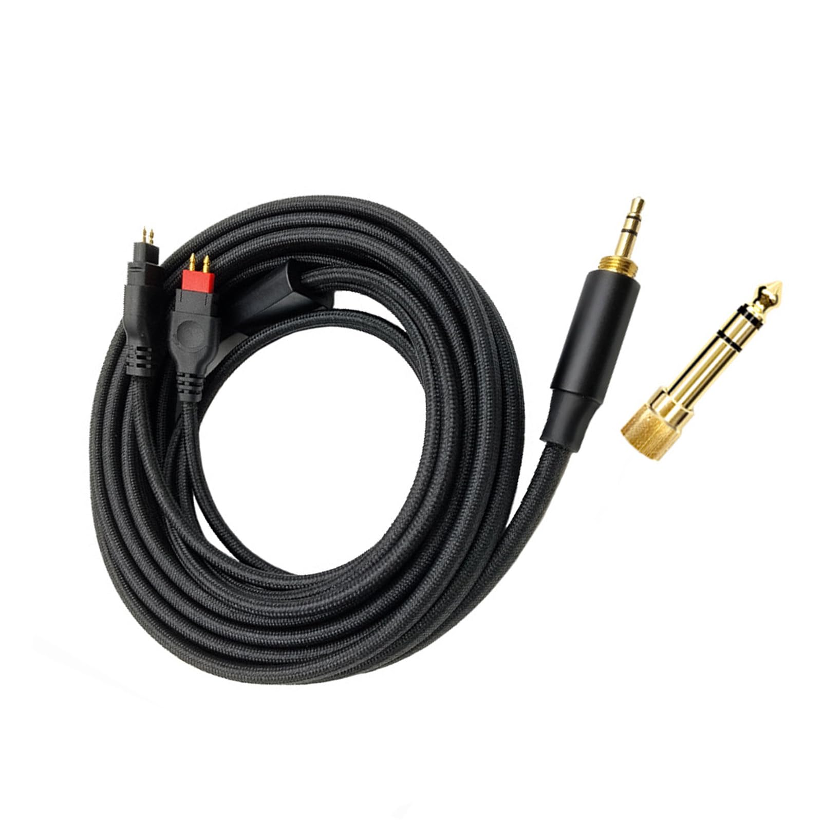 Buxuaaaa Replacement Cable for HD650 HD600 HD580 HD660S Headphones 3.5mm Copper Cord Replacement Cord