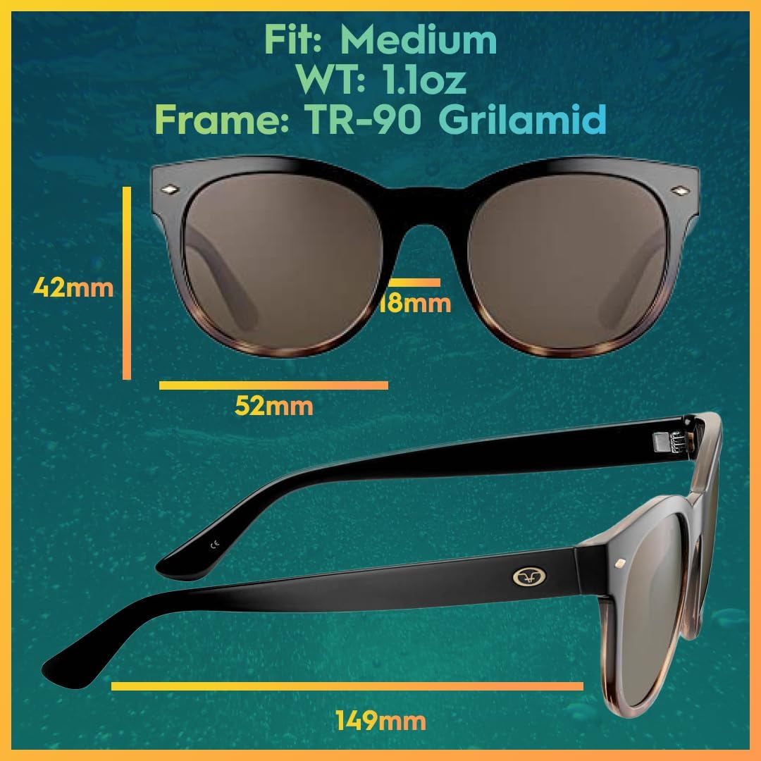 Flying Fisherman Careen Round Sunglasses