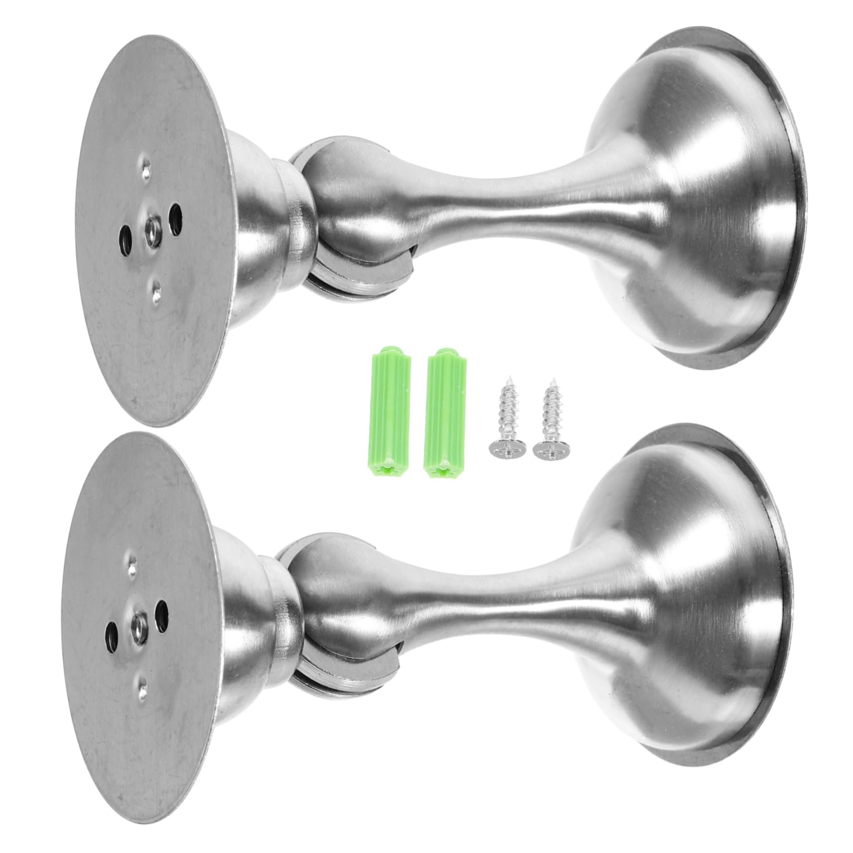 Happyyami 3 Juegos Tope De Puerta Pestillo Magnético De La Puerta Titular De La Puerta Tornillos Tornilleria Topes De Puerta De Seguridad Topes De Puerta para La Inferior 2 Piezas * 3