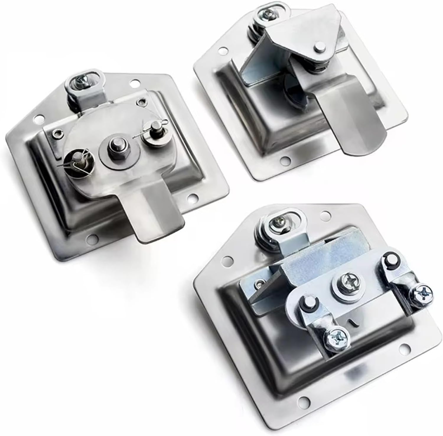 XK126-3 Stainless Steel T-Folding Handle Panel Lock 1Pcs