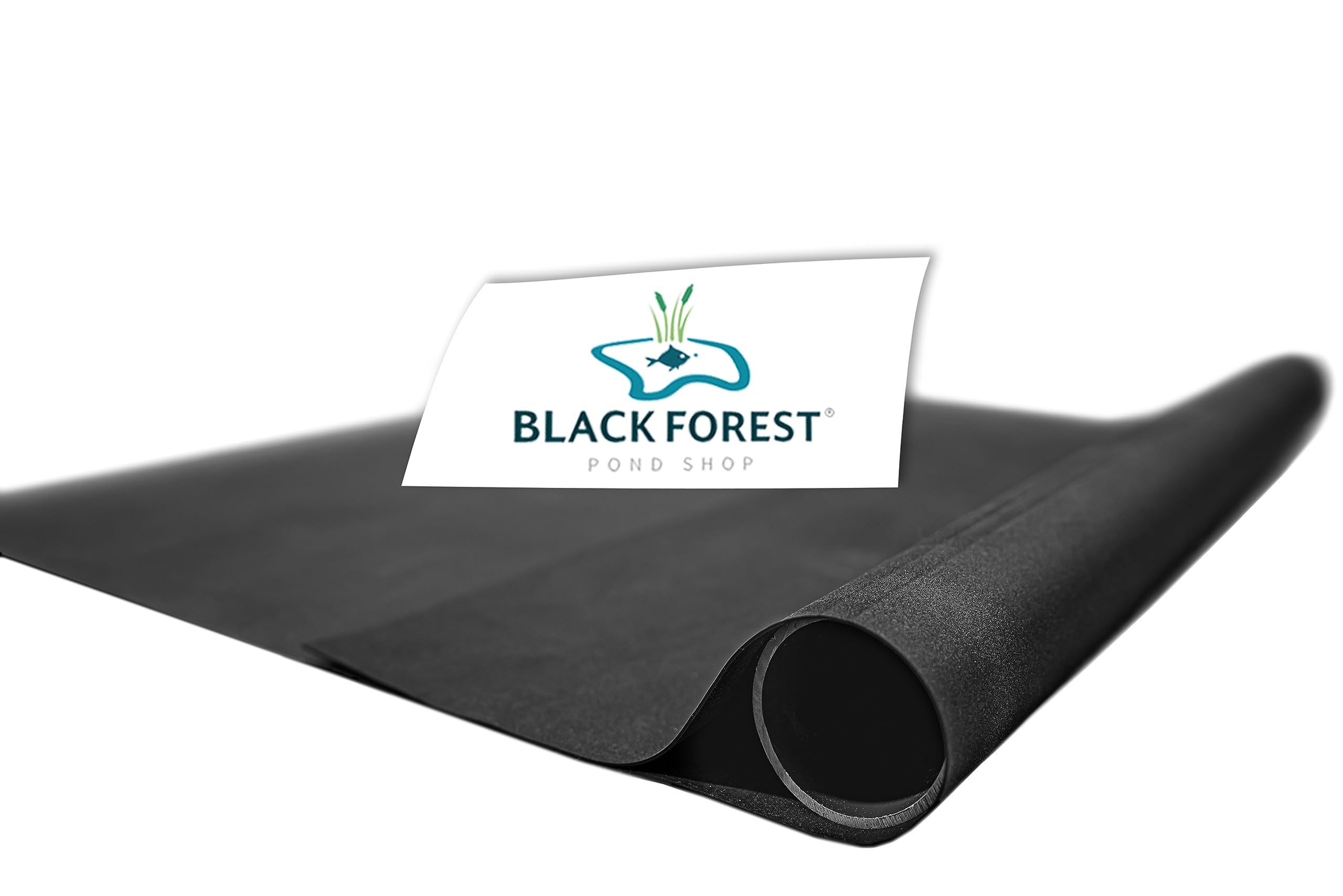 Teichfolie 6x6m Schwarz - Wasserdichte HDPE Folie Für Gartenteiche