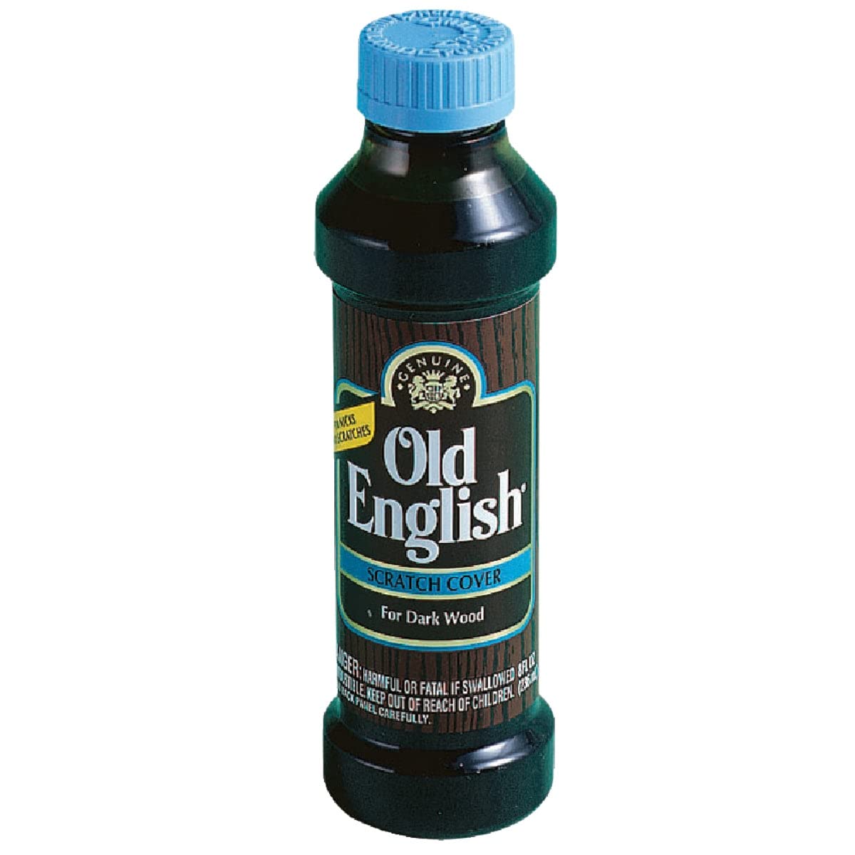 Old English Scratch Cover For Dark Woods, 8 fl oz Bottle, Wood Polish