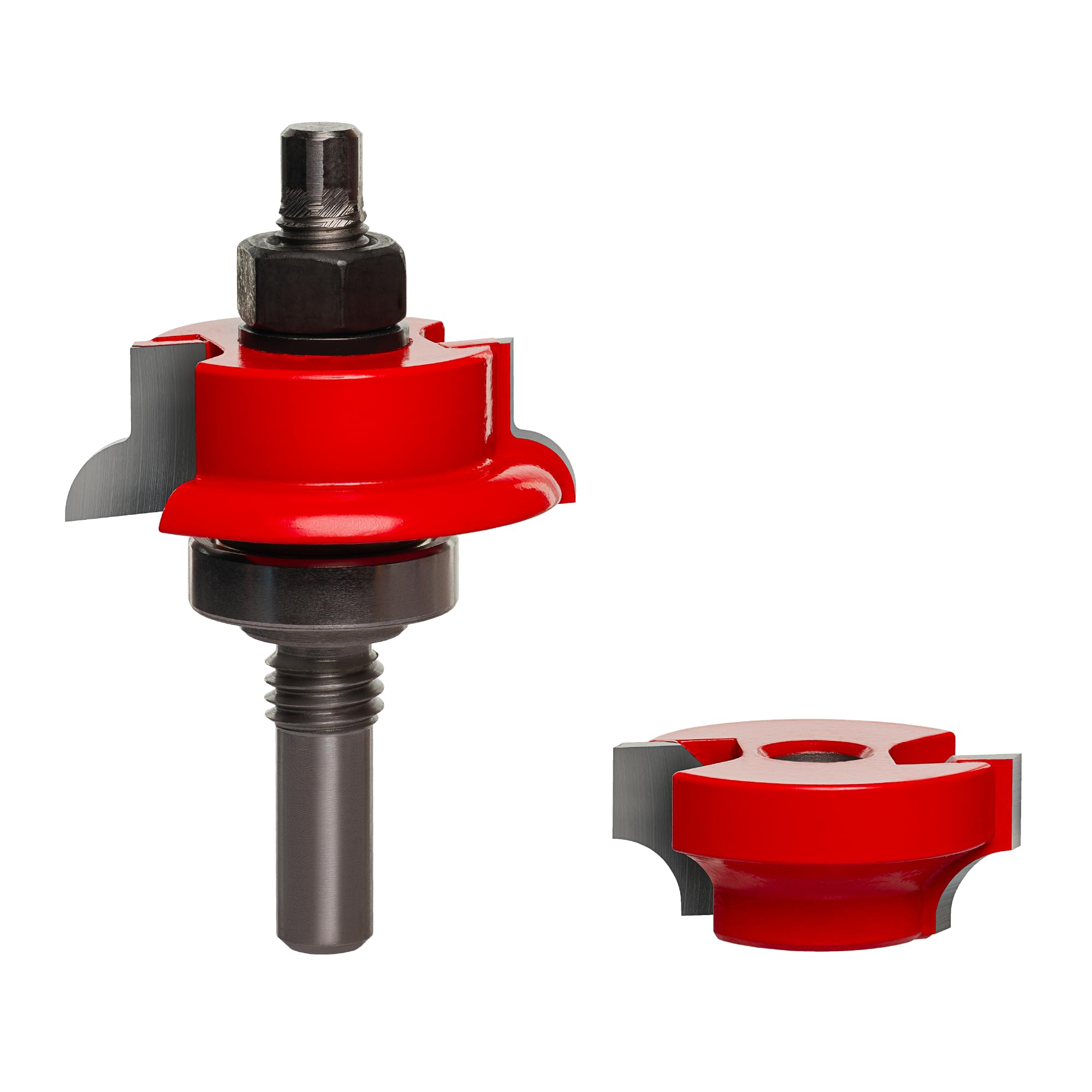 Freud 99-860: 1-11/16" (dia.) Premier Adjustable Rail & Stile Bit with 1/2" shank (round over), 3-13/16" overall length