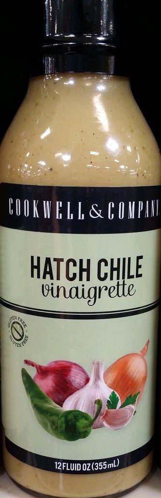 Cookwell& Company Vinaigrette Salad Dressing 12oz Bottle (Pack of 3) Choose Flavor Below (Hatch Chile Vinaigrette)
