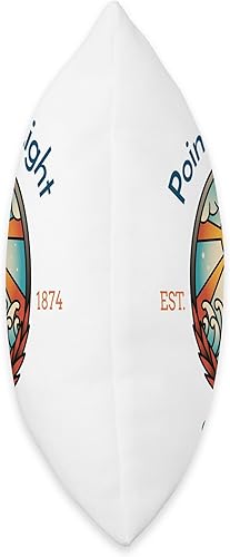 Miniatura 2 de Point Fermin Light Lighthouse California Throw Pillow