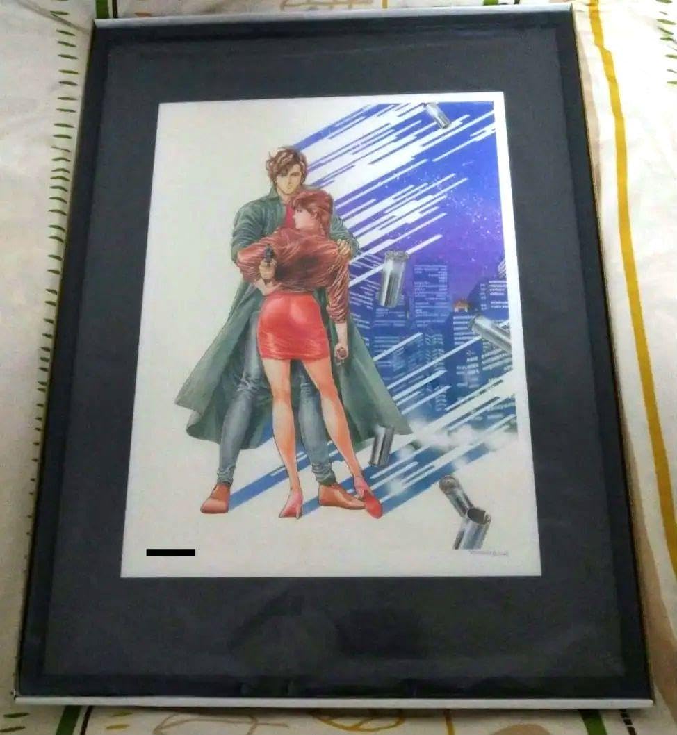 【北条司】シティーハンター複製原画/直筆サイン入り 北条司】シティーハンター複製原画/直筆サイン入り 北条司