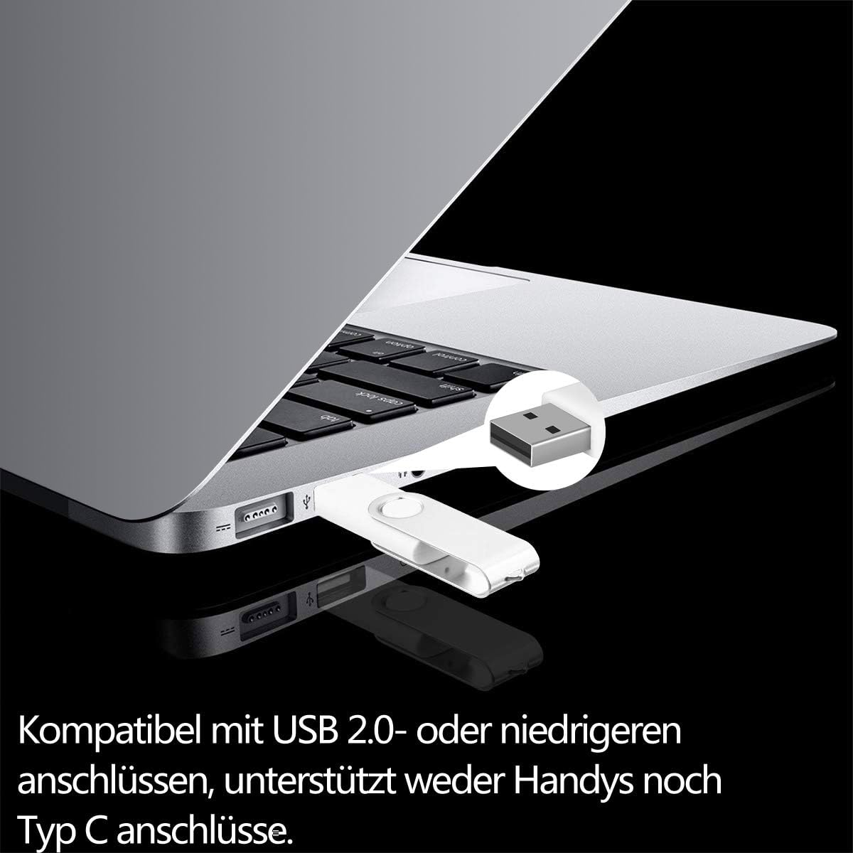 ARETOP 10 pezzi 16 GB memoria stick USB ad alta velocità USB 2.0 multicolore Mehrfarbig-1 16 GB