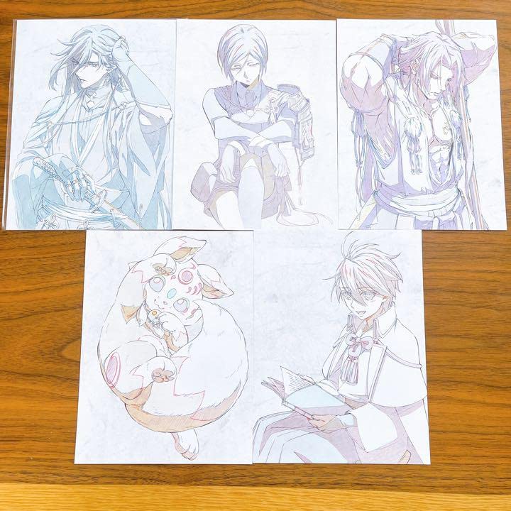 Amazon.co.jp: 活撃/刀剣乱舞 ・BD特典 描き下ろしポストカード 5種 