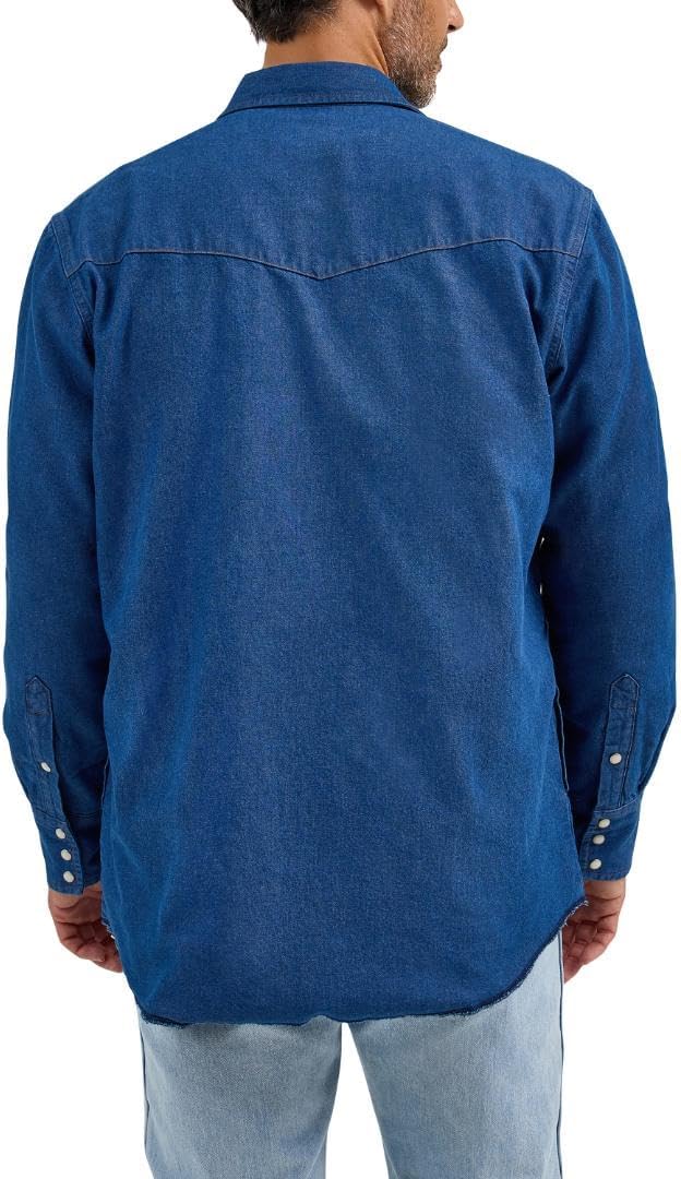 Wrangler Men's Rawhide Flannel Lined Workshirt - Image 2