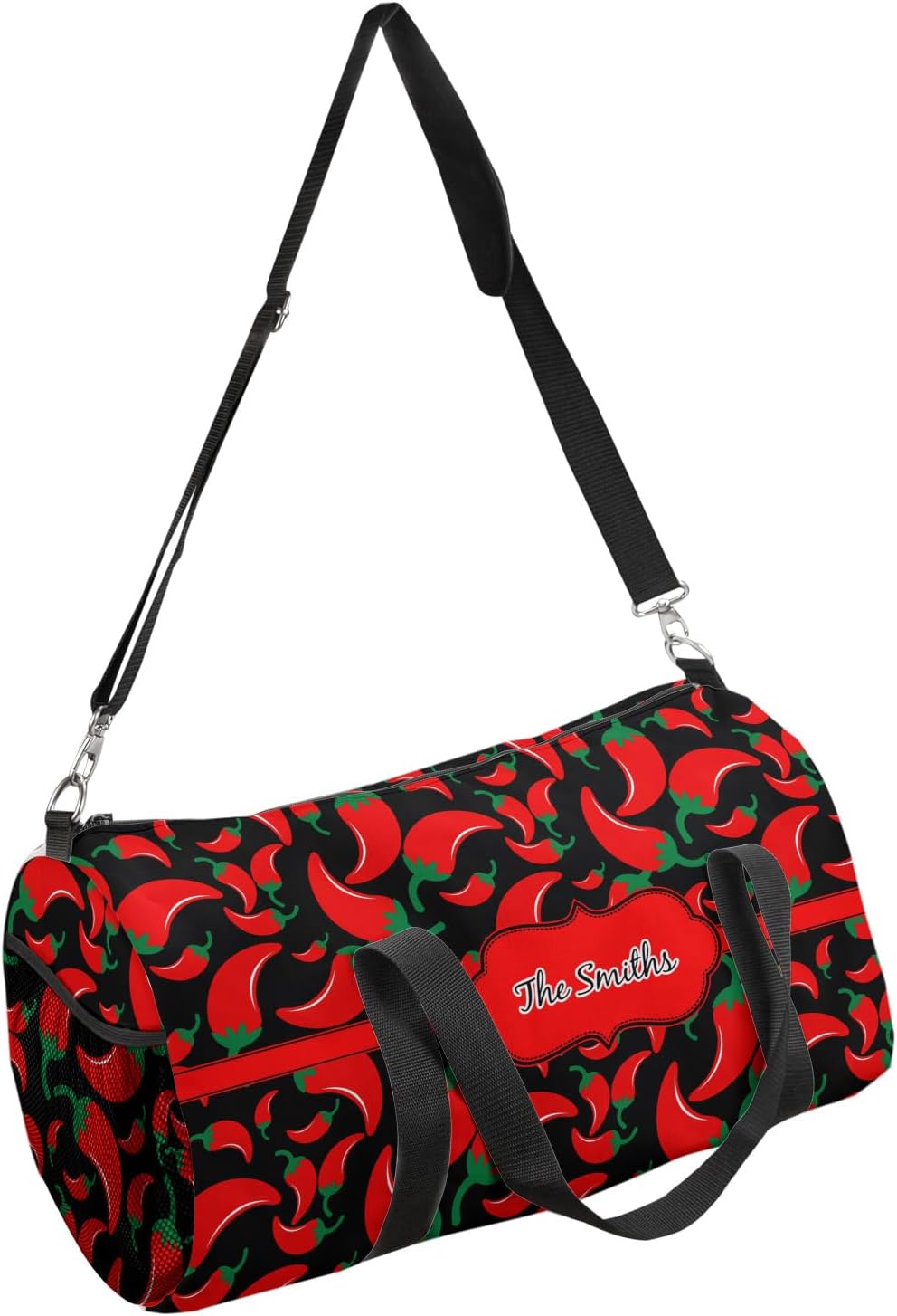 YouCustomizeIt Personalized Chili Peppers Duffel Bag