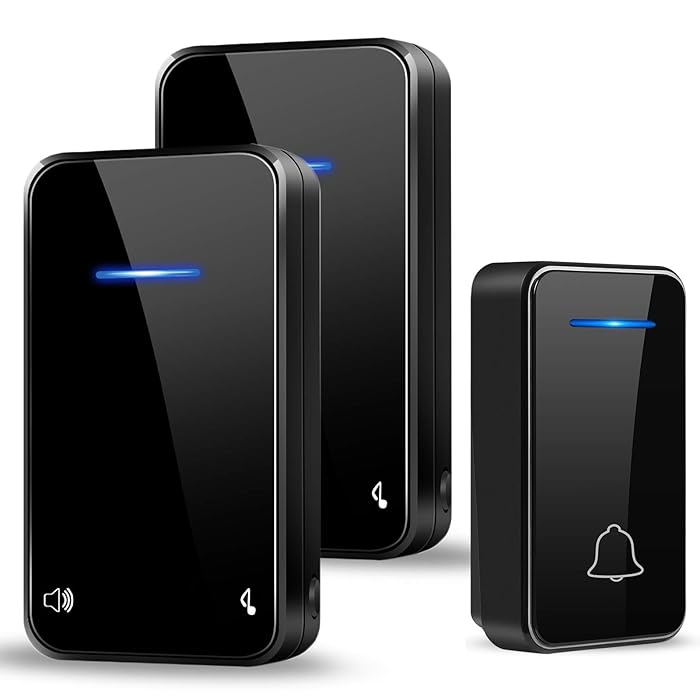 Buy 『No Battery Required』SelfPowered Wireless Doorbell, Cordless Plug