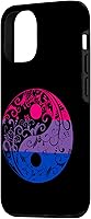 Vista 2 de iPhone 14 Pro Bi Pride Yin Yang Bisexual Bisexualidad Bisexual Orgullo Bisexual Funda LGBTQ