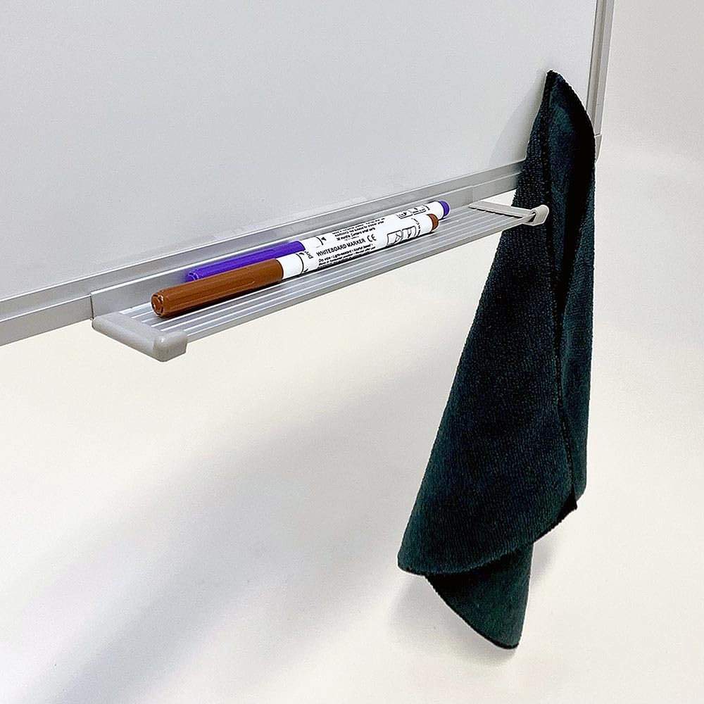 DisplayLager Whiteboard Magnetisch Emailliert - Ideal für Office, Schule, Lehrerzimmer, Küche und Seminarräume, 35 Jahre Garantie (150 cm x 100 cm)