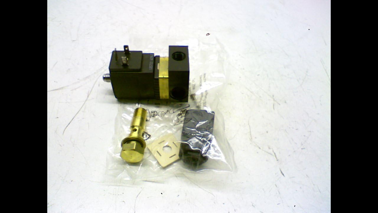 Burkert 6014 5/64 Solenoid Valve 24VDC 8W 145PSI 00456343