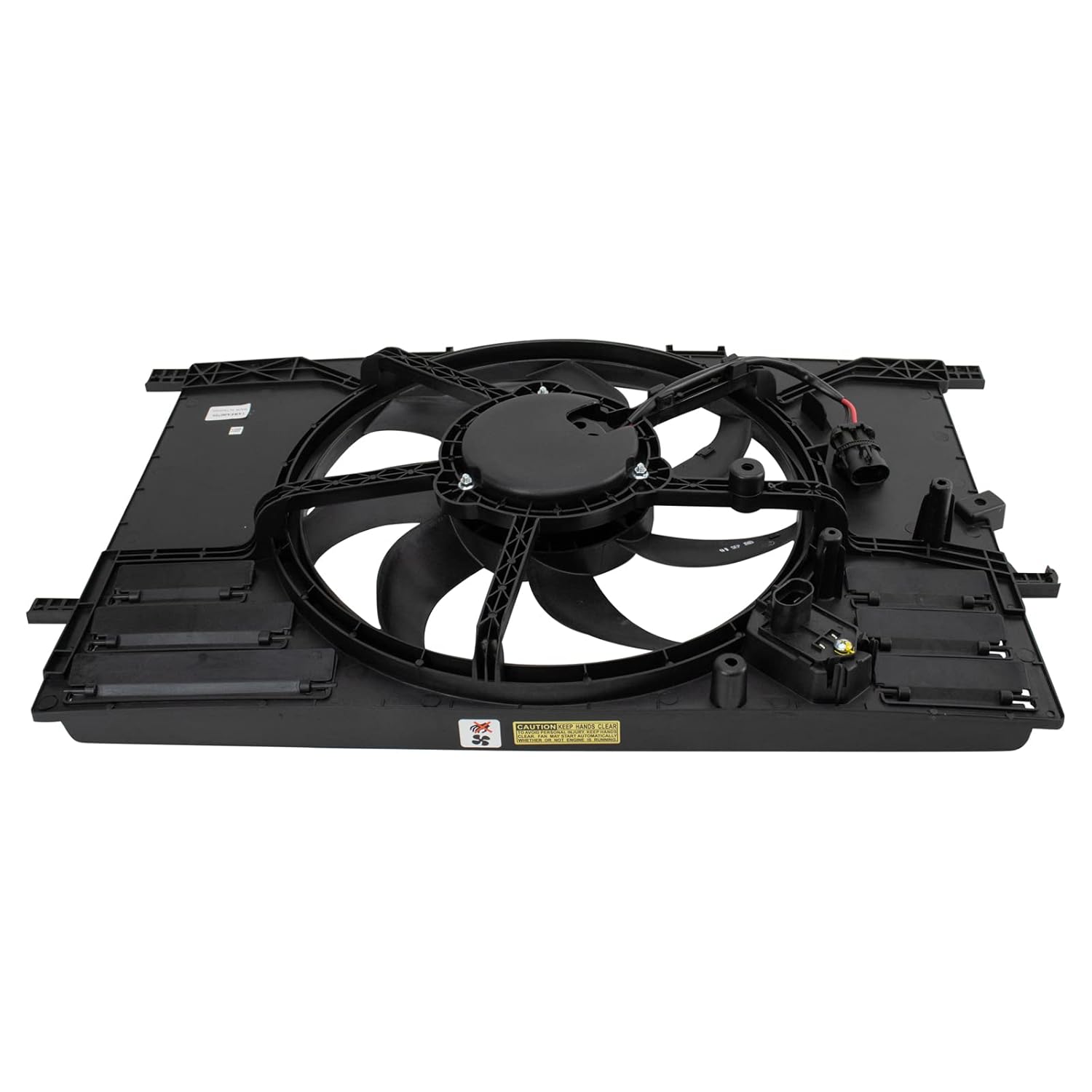 TRQ Radiator Cooling Fan Assembly CH3115205 Compatible with 2019-2021 Jeep Renegade