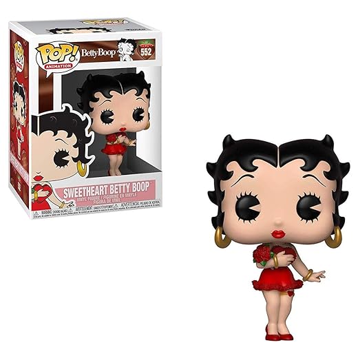 Funko Pop! Animation: Valentine Betty Boop Toy, Multicolor