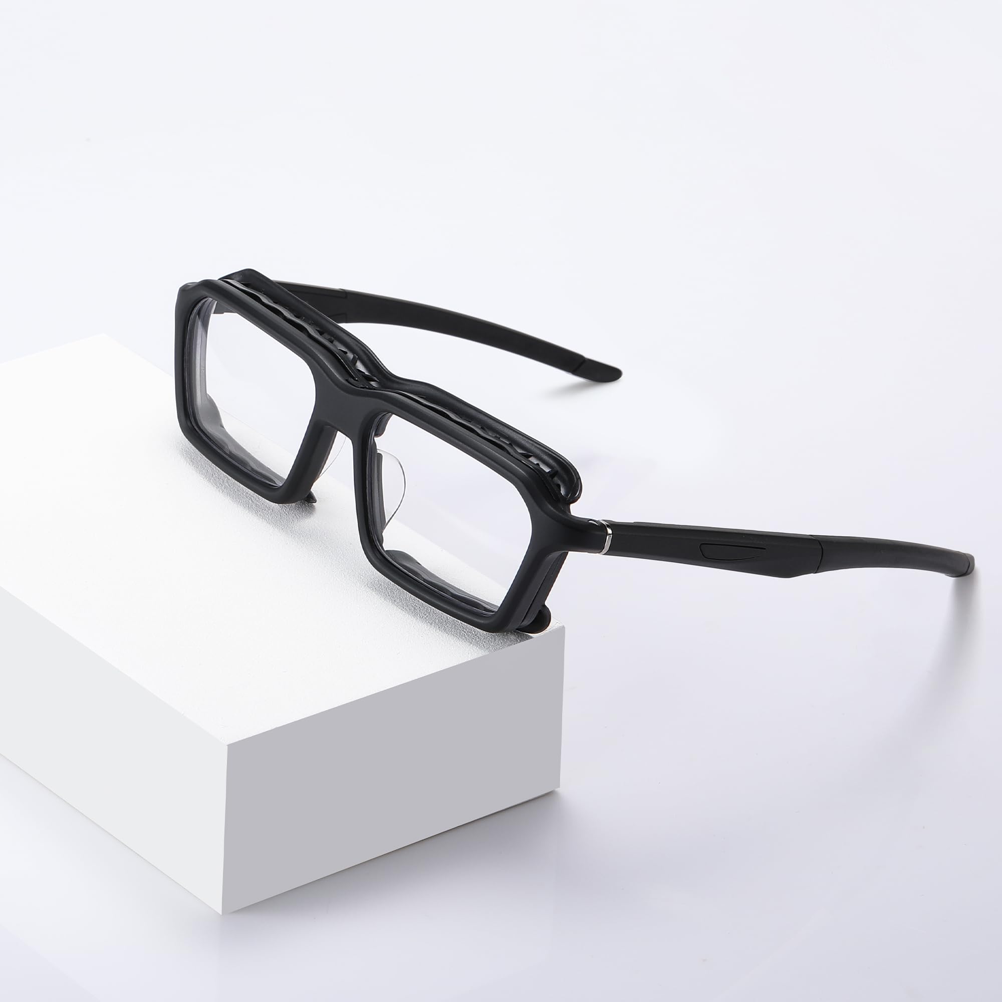 SooGree Okulary sportowe dla mężczyzn kobiet koszykówka piłka nożna sportowe gogle przeciwmgielne kolizja do noszenia okulary