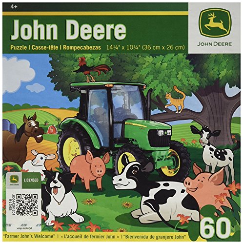 MasterPieces John Deere 60 Mass Puzzles Collection - Farmer Johns Welcome 60 Piece Jigsaw Puzzle