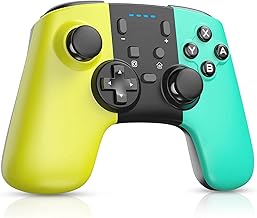Diswoe - Controlador de volante para Nintendo Switch, color rojo y azul