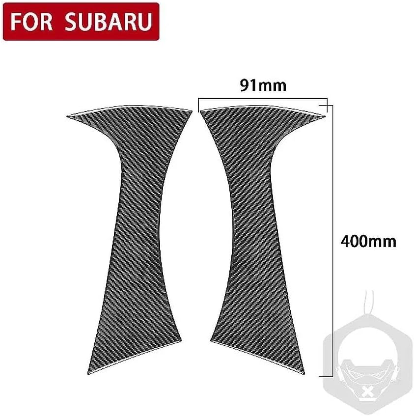 Carbon Fiber Side Fender Air Vent Cover Trim for Toyota GR86/Subaru BRZ 2022-24