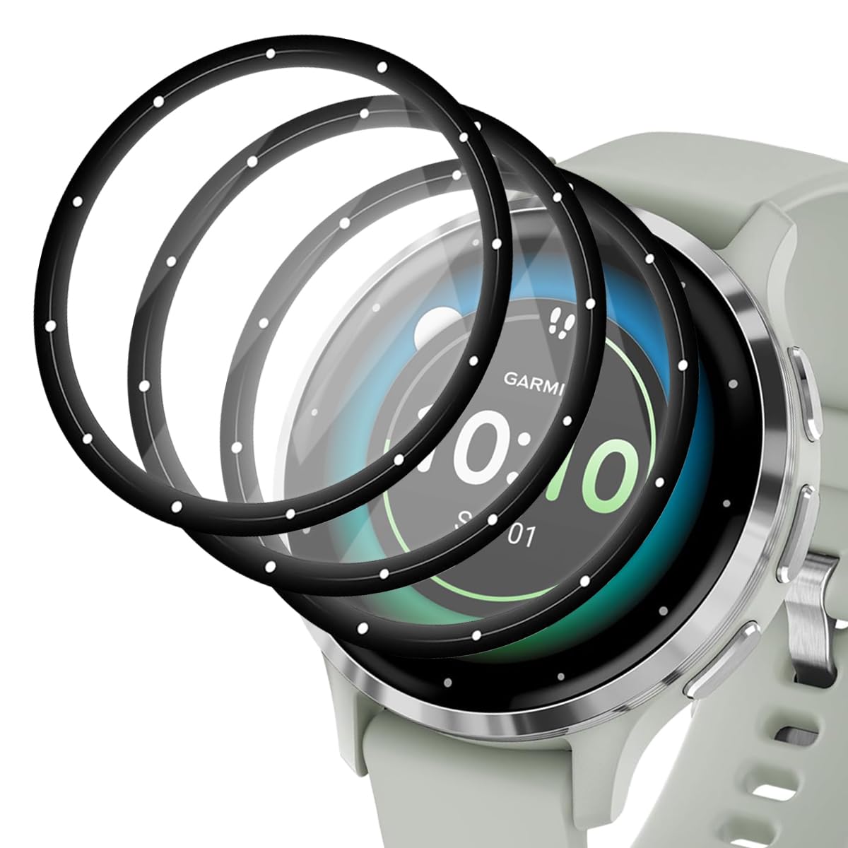 Protecteur D’écran TPU Pour Garmin Venu 4 41mm - 3 Films Souples Anti-rayures, Facile à Poser