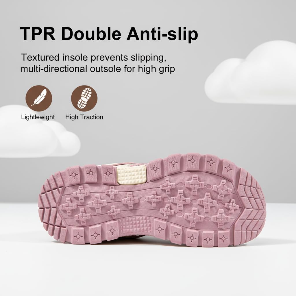 Closed Toe Sandals for Women Waterproof Hiking,Adjustable Lace Non-Slip Water Shoes for Women Sport Sandals - Image 4