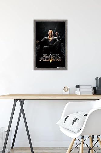 Miniatura 41 de Trends International DC Comics Movie Black Adam - Póster de pared de una hoja Versión enmarcada Barnwood