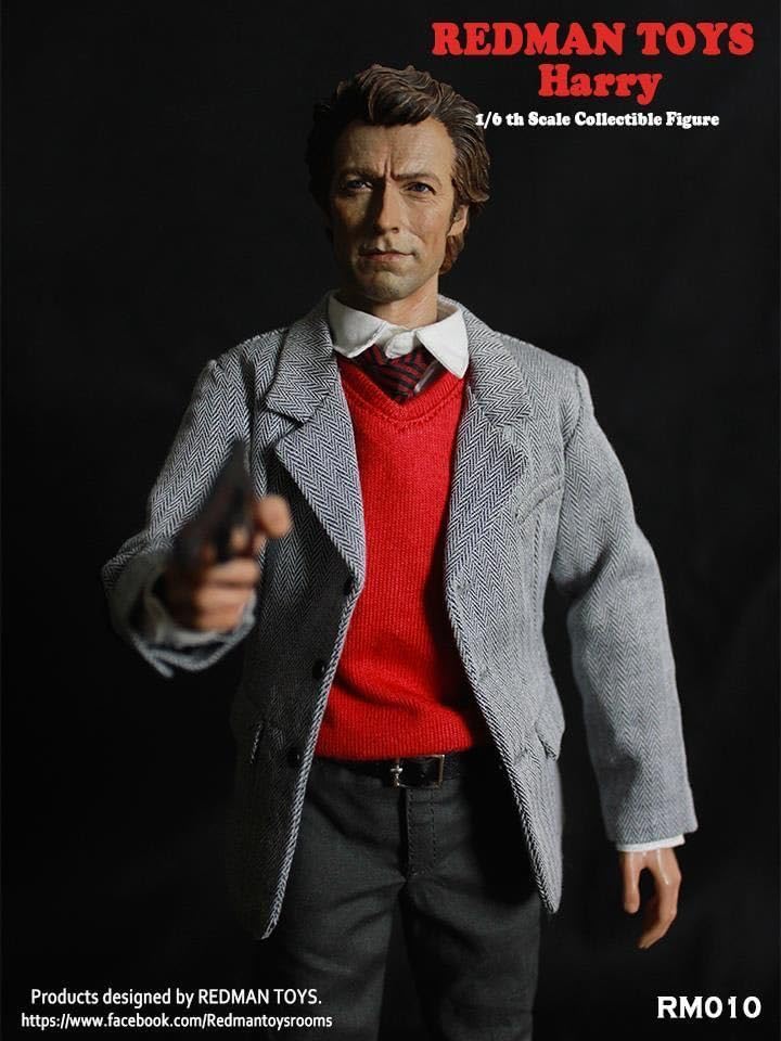 マ*5様 REDMAN TOYS 1/6 ダーティハリー クリント・イーストウッ Amazon.co.jp: REDMAN TOYS 1/6 Inspector Harry 未開封 RM010 検
