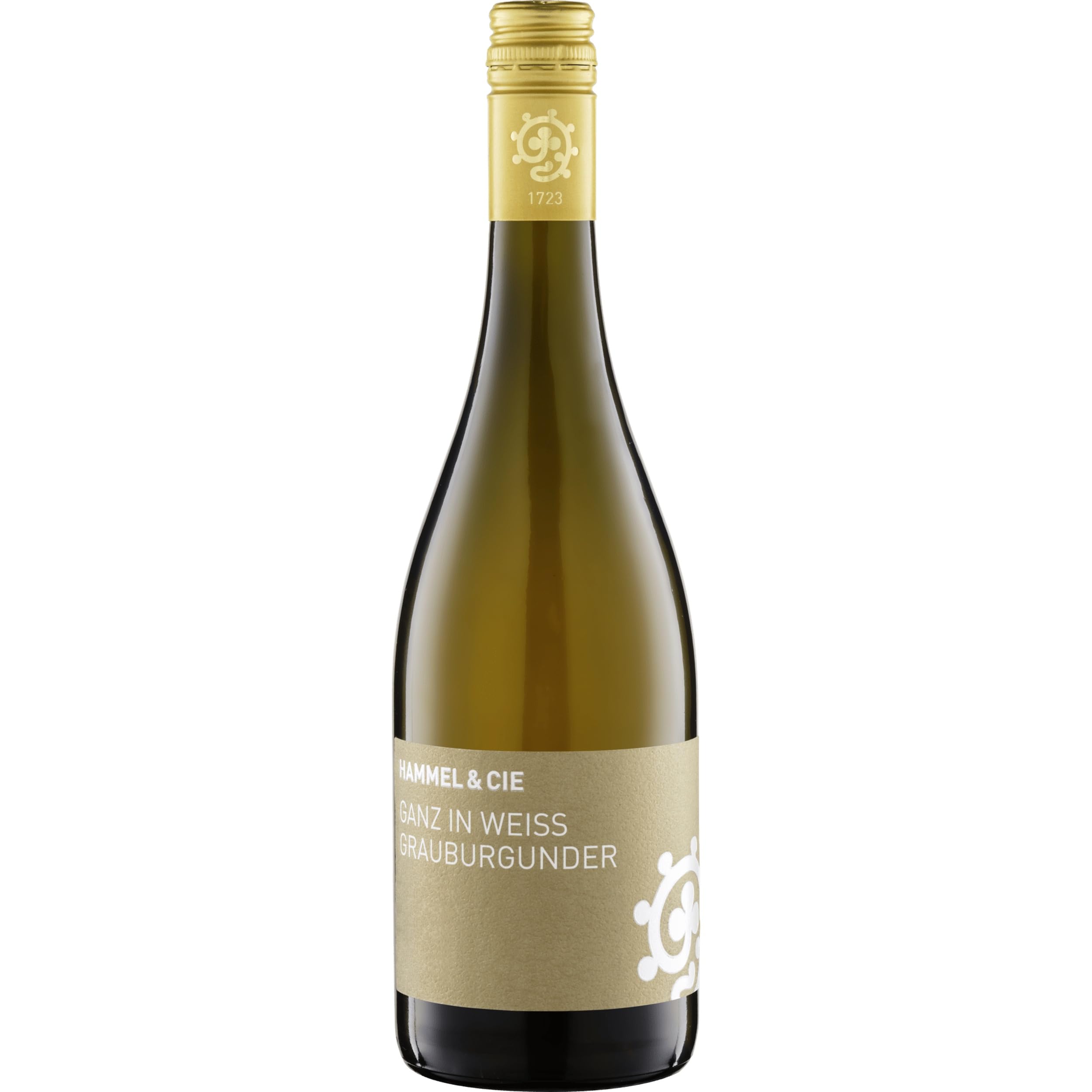 Weingut Hammel Ganz in Weiss Grauburgunder Weisswein Trocken VEGAN Deutschland inkl. FeinWert E-Book (1 x 0.75 l)