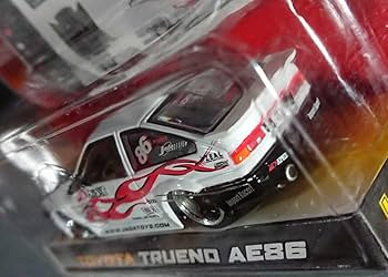 Amazon | 1/64 JADA TOYS ミニカー トレノ AE86 ホワイト
