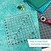 Creative Grids Quilt Ruler 10-1/2in x 10-1/2in Square – CGR10 – Made in USA, Non-Slip Grip Acrylic Quilting, Sewing, Crafting, Patchwork Ruler for Measuring & Cutting Fabric